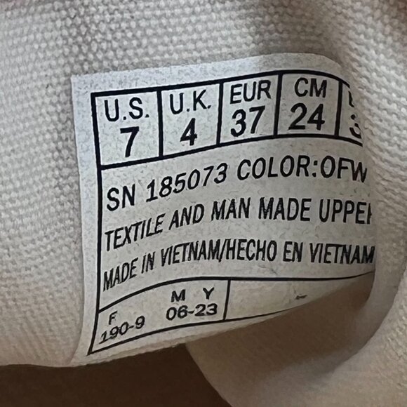 Skechers Womens 185073 Ivory Court Classics Cordova Low Top Size 7 Sneakers - Picture 10 of 10